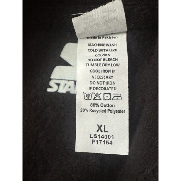 Starter NFL Official Minnesota Vikings Hoodie Black Men Size XL New - Picture 8 of 11